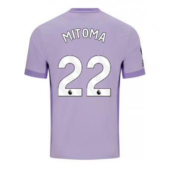 Brighton Kaoru Mitoma #22 Maglia Gara Trasferta Repliche 2025-26 Maniche Corte